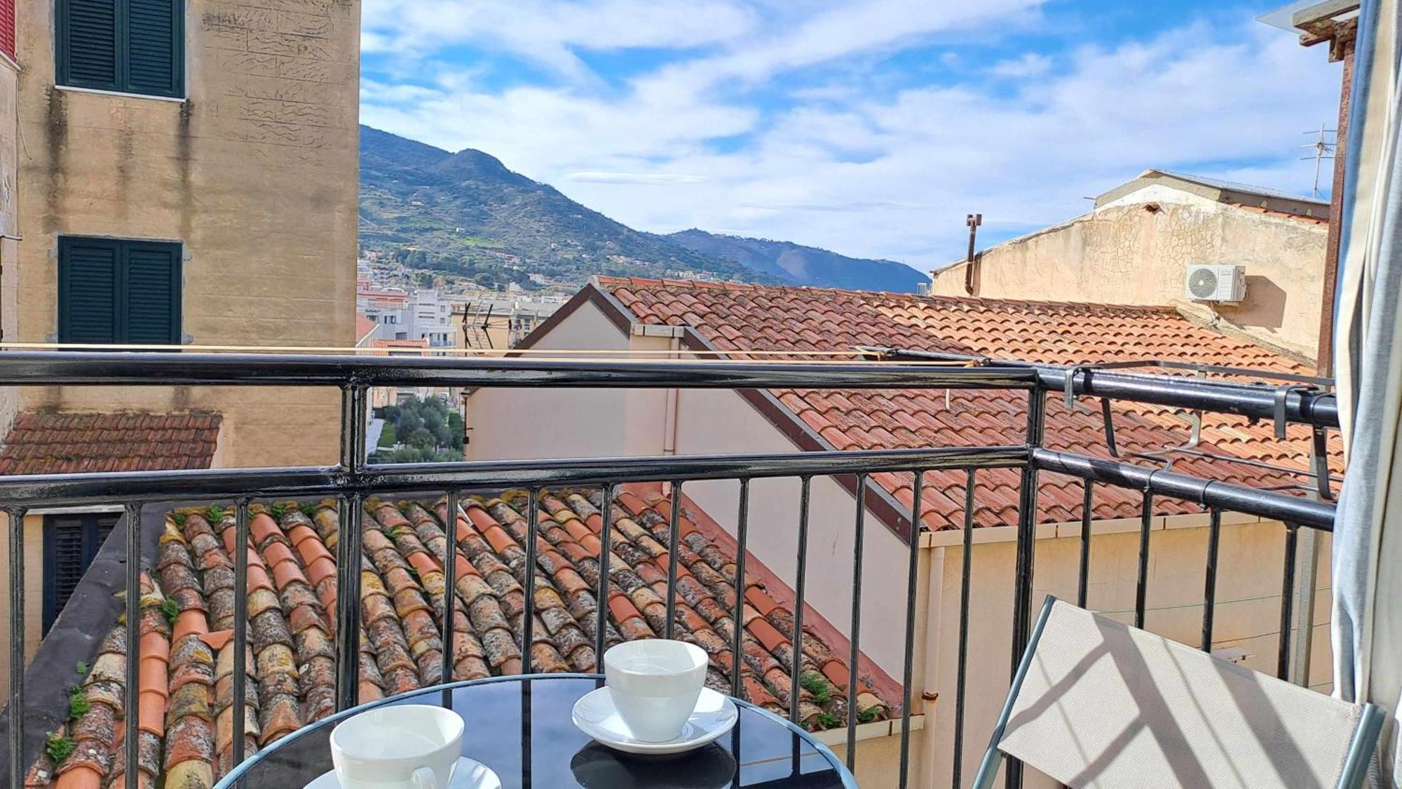 Sky Apartment By Casa In Mente Cefalù Eksteriør bilde