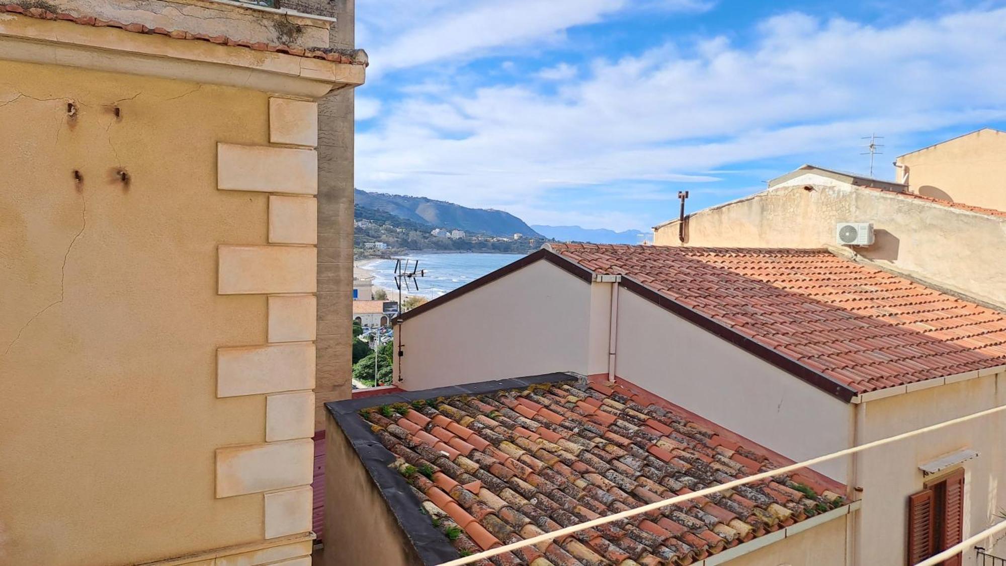 Sky Apartment By Casa In Mente Cefalù Eksteriør bilde